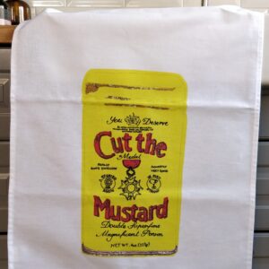 Cut the mustard tea towel